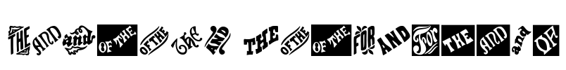 Vintage Catchwords