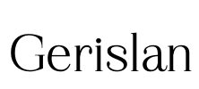 Gerislan Font Image