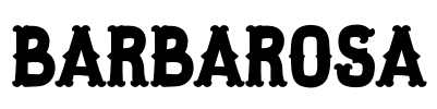 Barbarosa Font Image