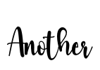 Another Font Image