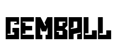 GEMBALL Font Image
