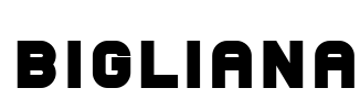 Bigliana Font Image