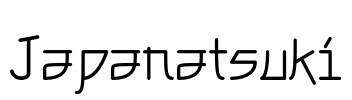 Japanatsuki Font Image