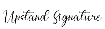 Upstand Signature