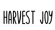 Harvest Joy Font Image