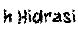 h Hidrasi Font Image