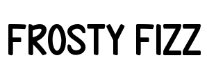 FROSTY FIZZ Font Image