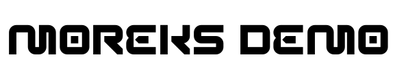 MOREKS Demo Font Image