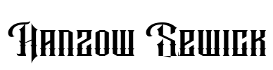 Hanzow Sewick Font Image