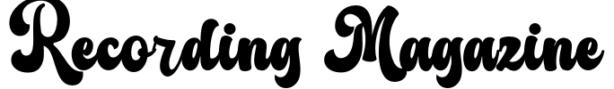 Recording Magazine Font Image