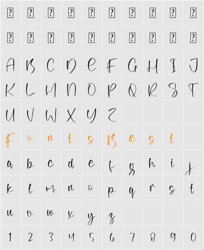Masstile Shonetta Character Map