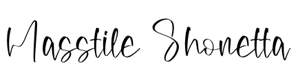 Masstile Shonetta Font Image