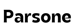 Parsone Font Image
