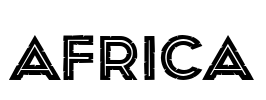 Africa Font Image