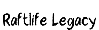 Raftlife Legacy Font Image