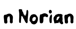 n Norian Font Image