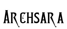 Archsara Font Image