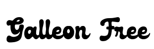 Galleon Free Font Image