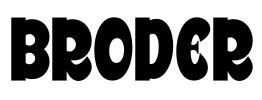 Broder Font Image