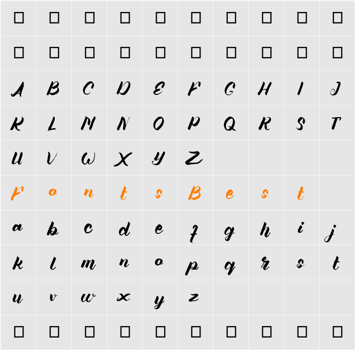 Angellife Character Map
