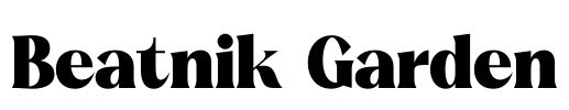Beatnik Garden Font Image