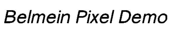 Belmein Pixel Demo