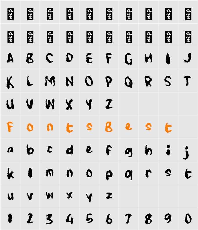 M Matroge Character Map