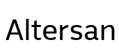 Altersan Font Image