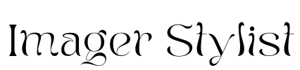 Imager Stylist Font Image
