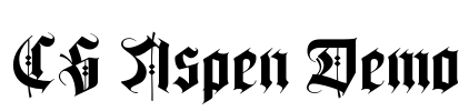 CS Aspen Demo Font Image