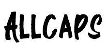 Allcaps Font Image