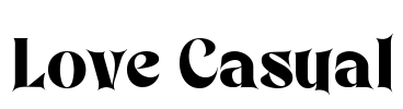Love Casual Font Image