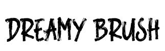 Dreamy Brush Font Image