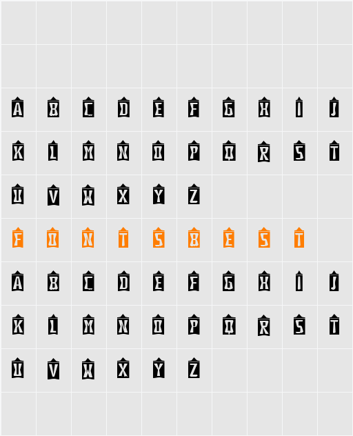 Cave Character Map