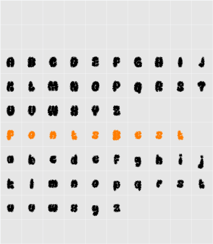 Calley Unfocus Demo Character Map