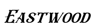 Eastwood Font Image