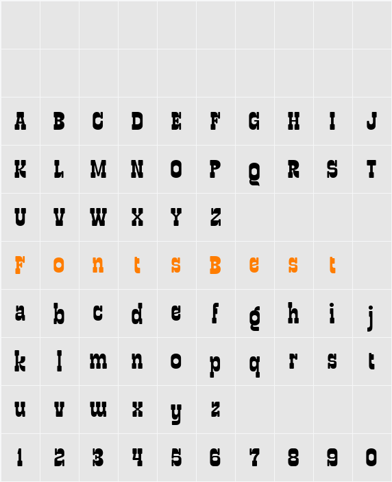TFDonega Character Map
