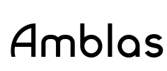 Amblas Font Image