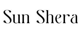 Sun Shera Font Image