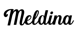 Meldina Font Image
