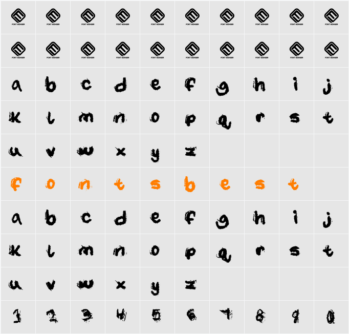 Less Dead Character Map