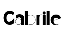 Gabrile Font Image