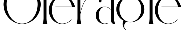 Oleragie Font Image