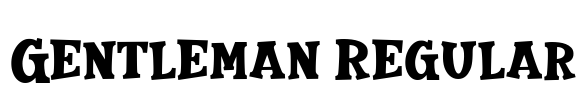 Gentleman Regular Font Image