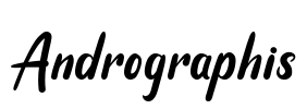 Andrographis Font Image