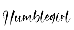 Humblegirl Font Image