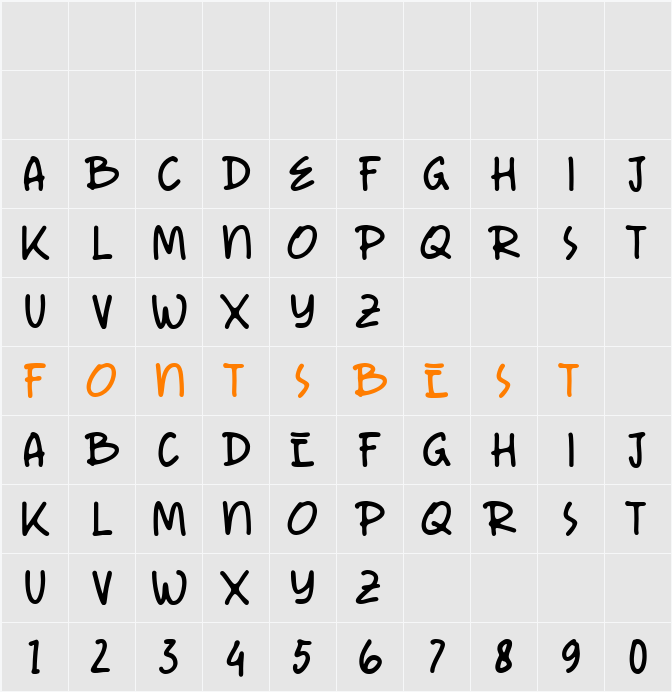 Murah Character Map