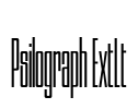 Psilograph ExtLt Font Image
