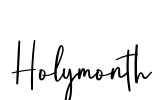 Holymonth Font Image