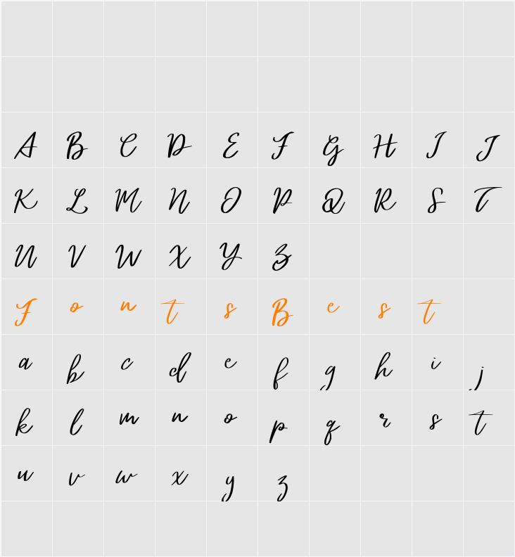 Atalintar FREE Character Map